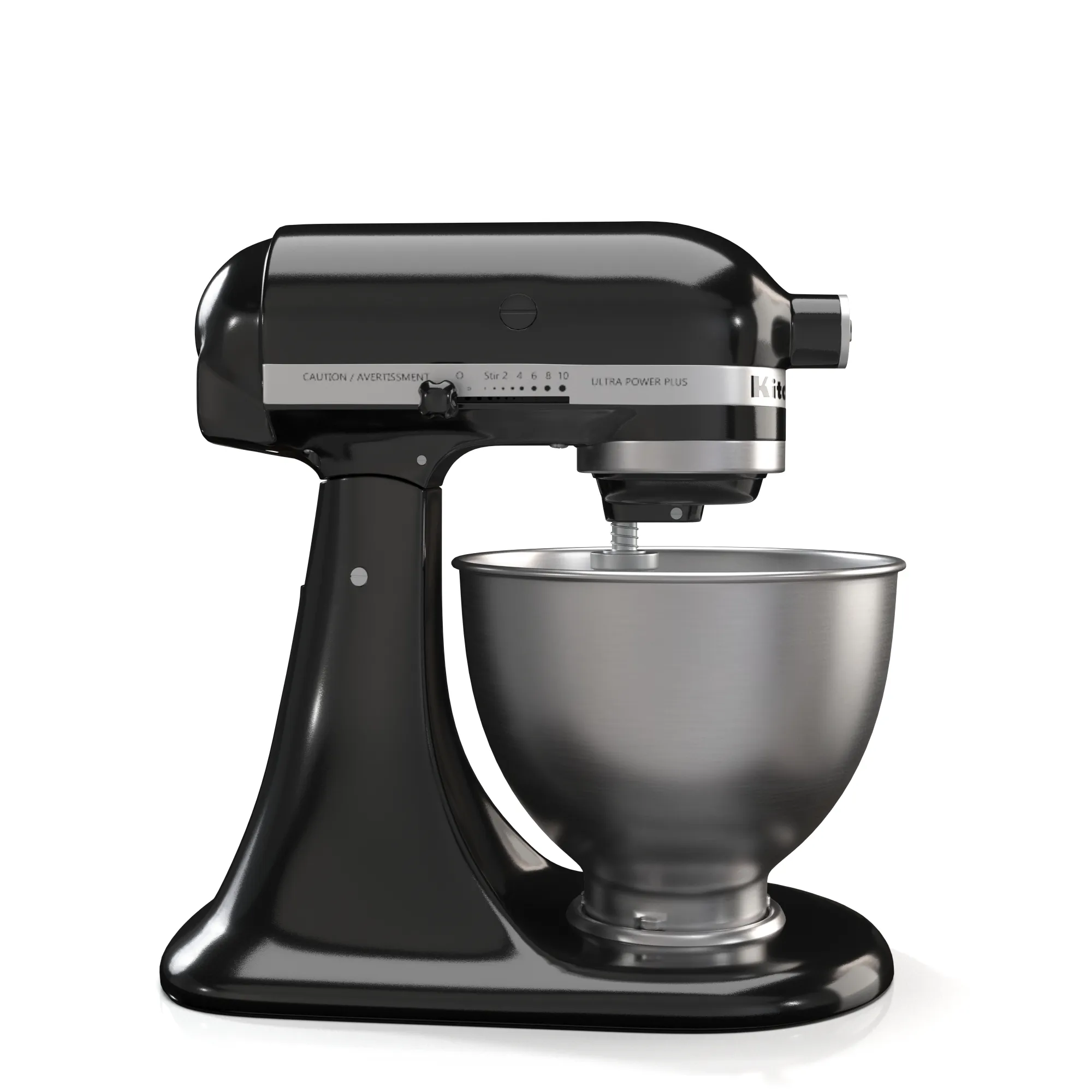 KitchenAid 5K45SSBOB 4 3L Classic Stand Alone Mixer PBR 3D Model_01